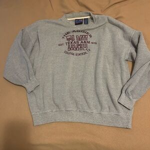 Russell Athletic Gray Texas A&M Sweatshirt
